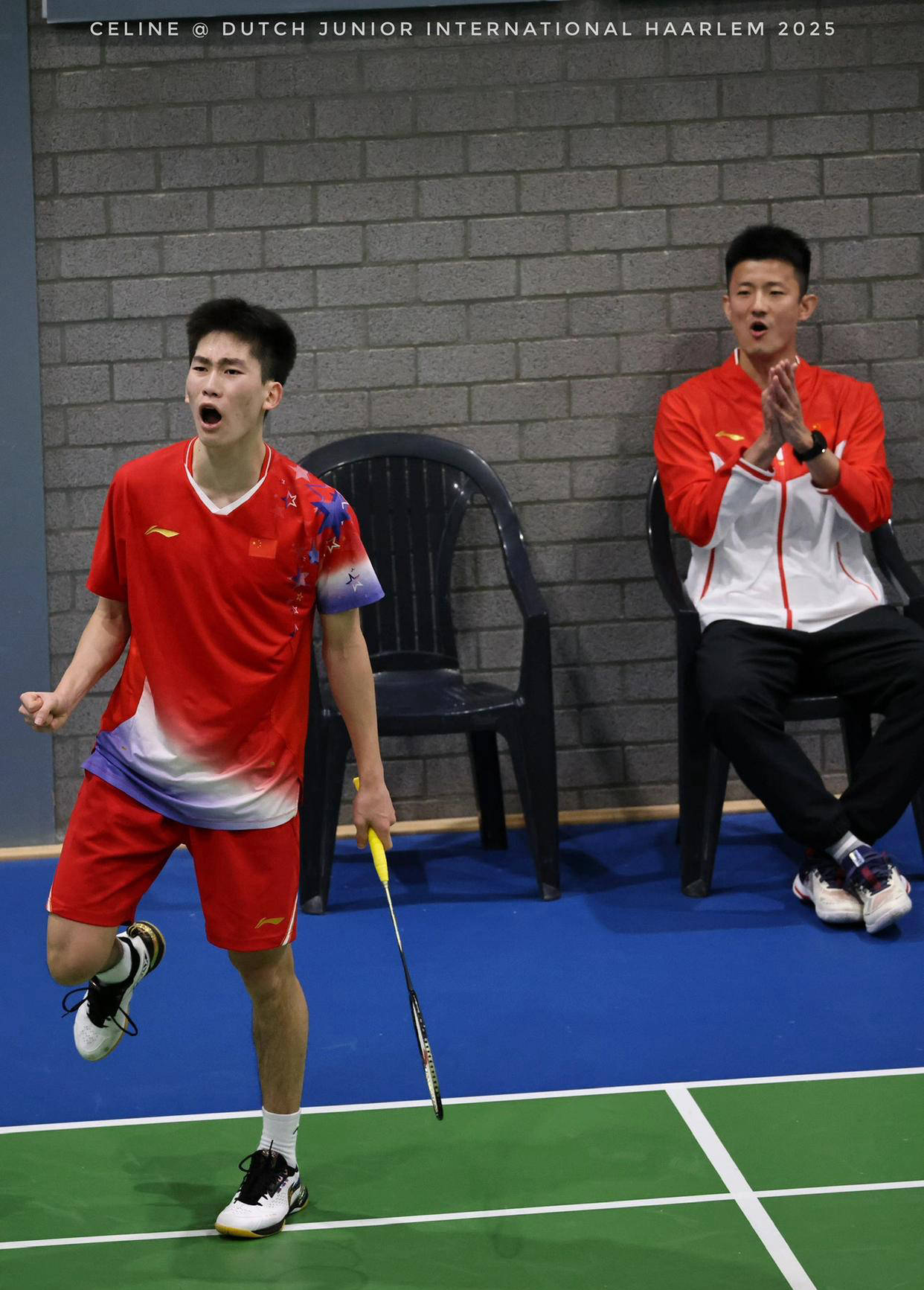 荷兰运动员在羽毛球比赛中表现出色 荷兰运动员在羽毛球比赛中表现出色